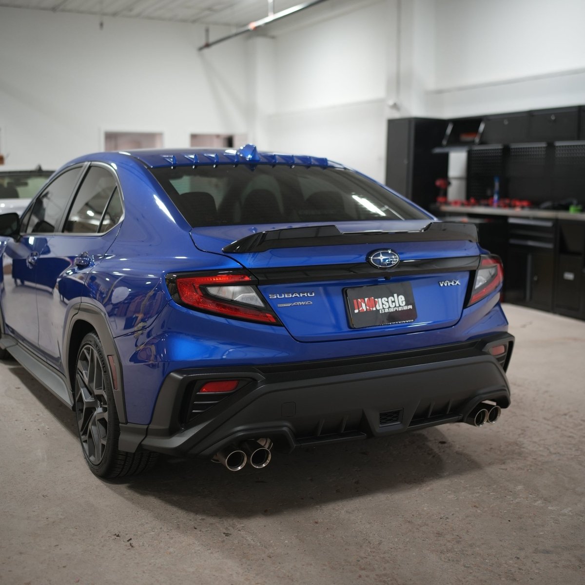 JDMuscle [22-26 WRX] Vortex Generator V1 Paint Matched / Gloss Black / ABS