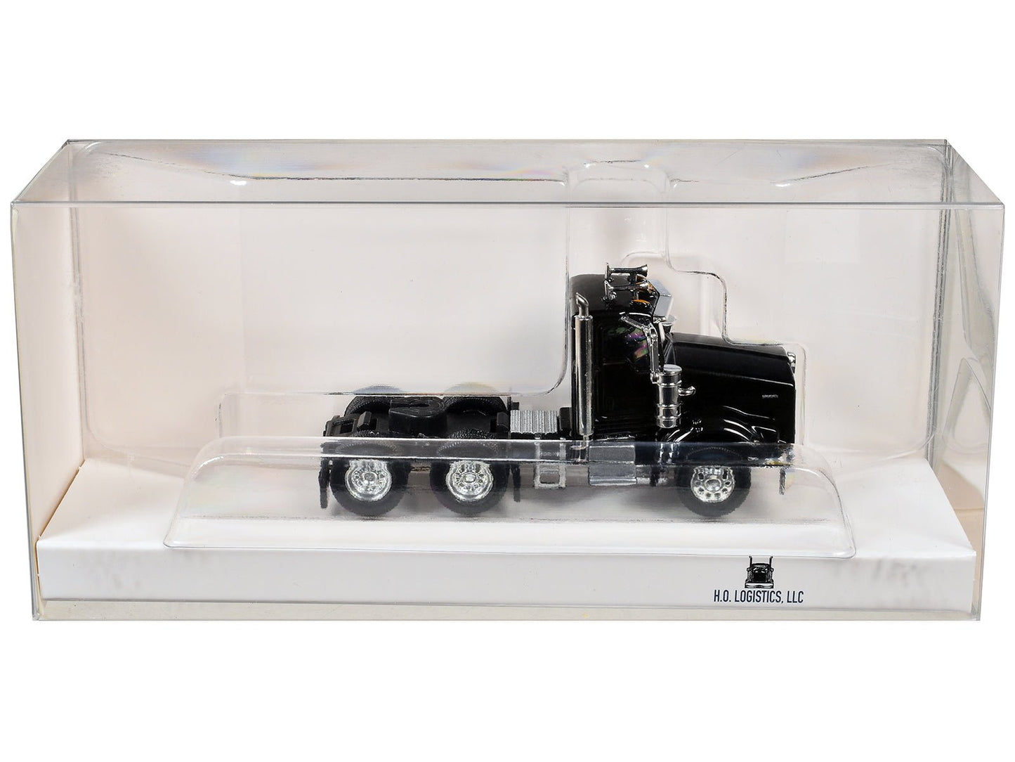 Kenworth T800 Day Cab Black 1/87 (HO) Scale Plastic Model Car by HO Logistics  free shipping USA