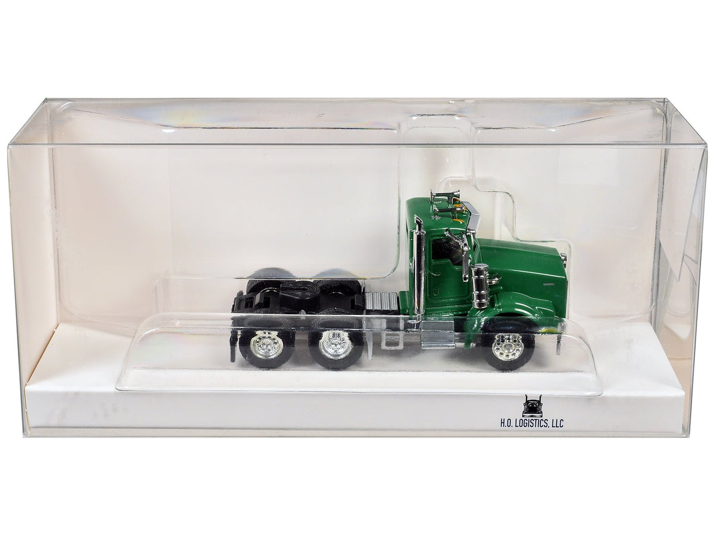 Kenworth T800 Day Cab Green 1/87 (HO) Scale Plastic Model Car by HO Logistics  free shipping USA