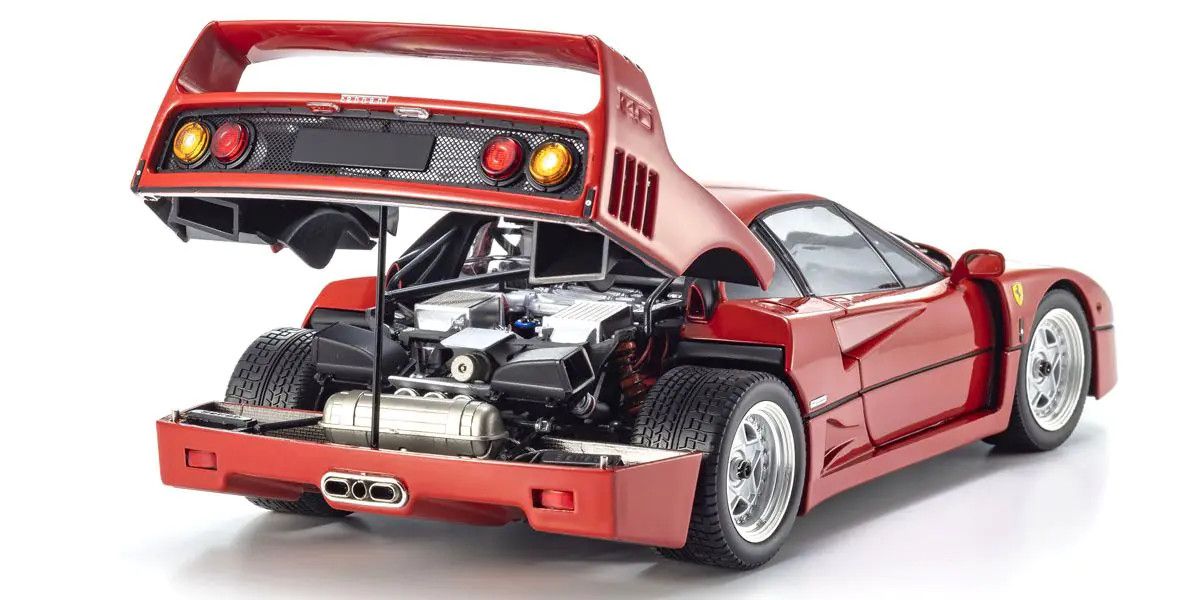 Kyosho 1987 Ferrari F40 Rossa Corsa Red V2 1:18
