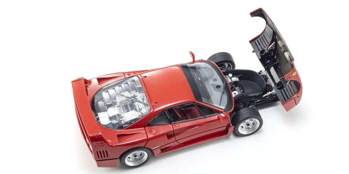Kyosho 1987 Ferrari F40 Rossa Corsa Red V2 1:18
