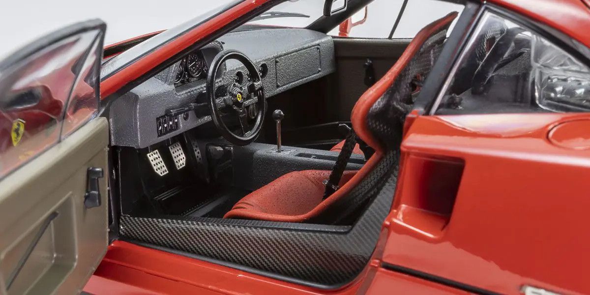 Kyosho 1987 Ferrari F40 Rossa Corsa Red V2 1:18