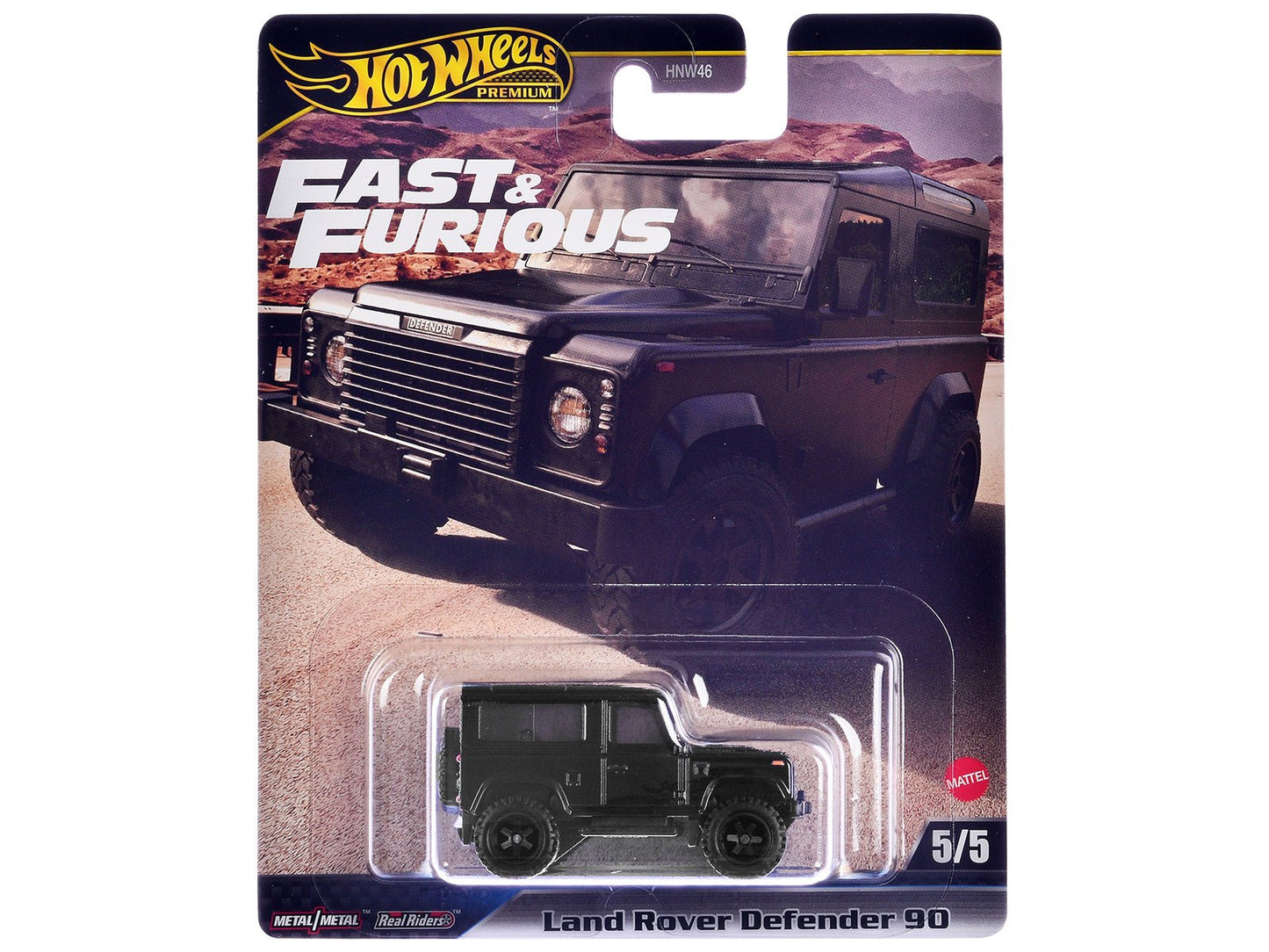 Land Rover Defender 90 Black "F9" (2021) Movie "Fast & Furious" Series Diecast Model Car by Hot Wheels  free shipping USA