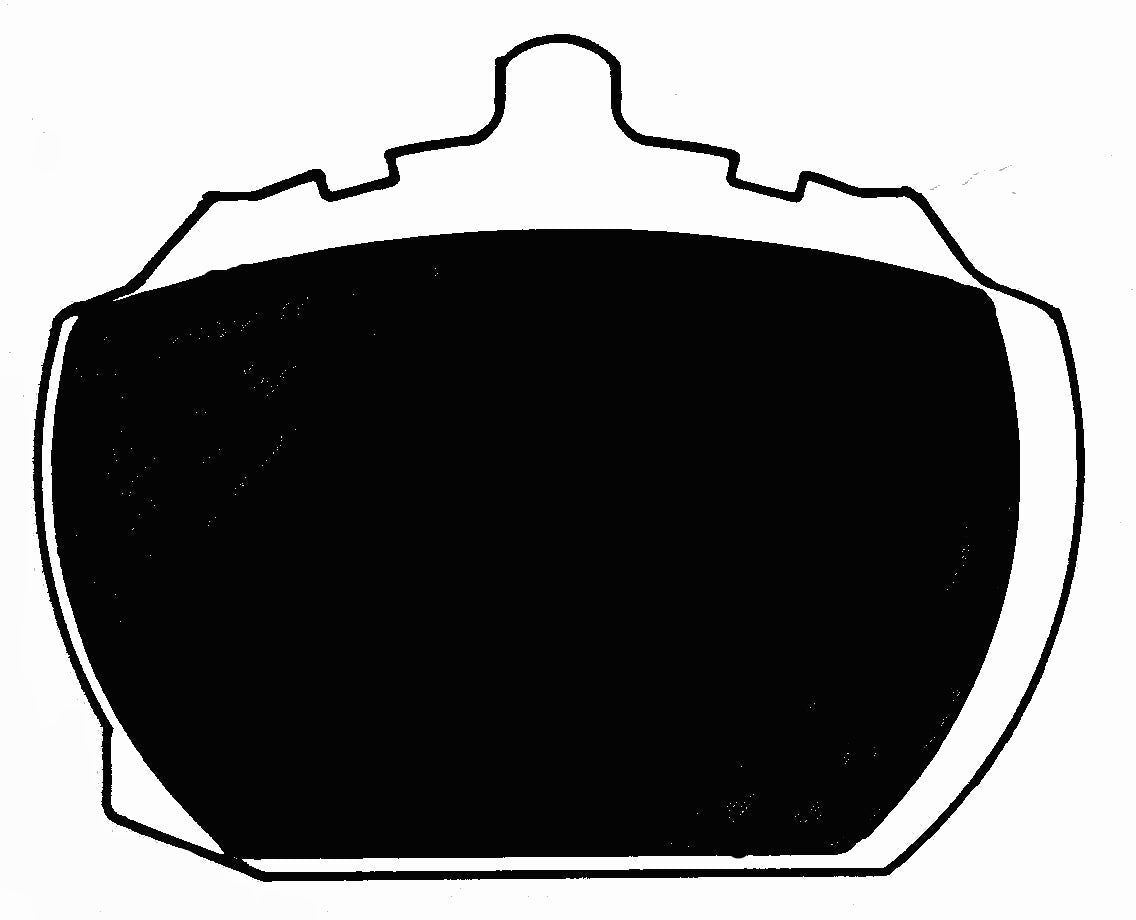 Porterfield Brake Pads for 1981 TRIUMPH TR 8