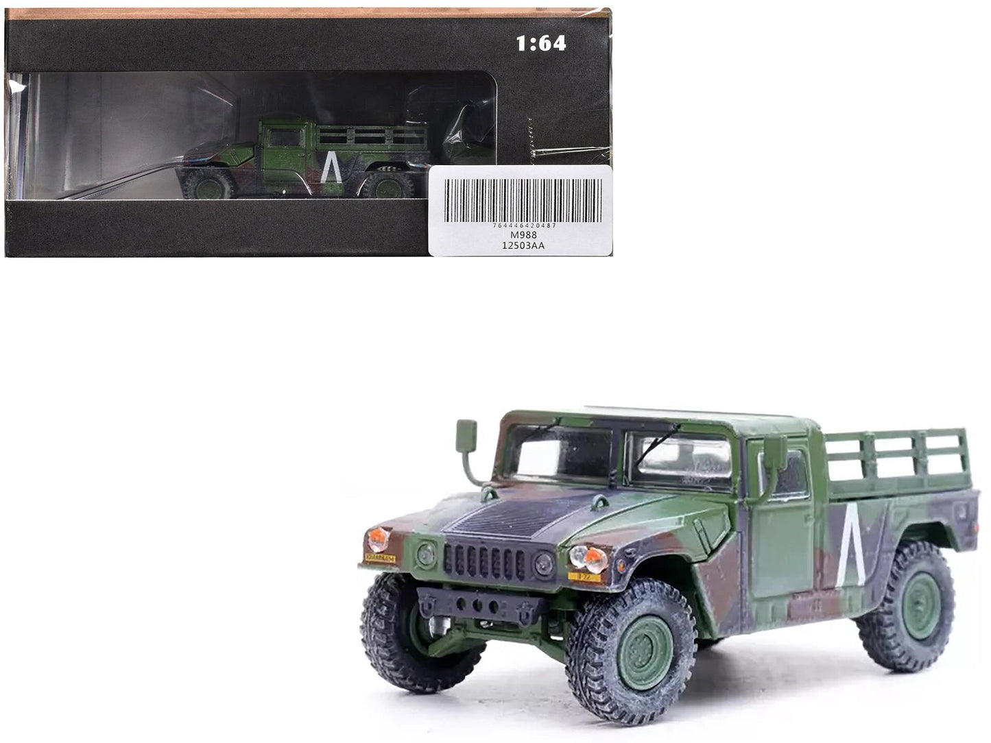 M998 HMMWV "8th Battalion 4th Air Defense Regiment 101st Airborne Division Gulf War" (1991) United States Army "Military Miniature" Series 1/64 Diecast Model by Panzerkampf  free shipping USA