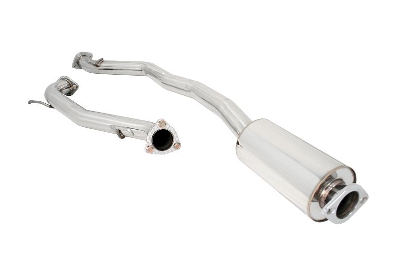 Megan Racing Mid Pipe for Honda Fit 2006-2008 T-304 Stainless Steel 2.35" Piping MIDPIPE-HF07