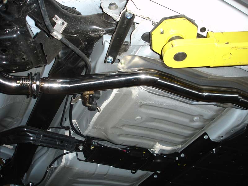 Megan Racing Mid Pipe for Honda Fit 2006-2008 T-304 Stainless Steel 2.35" Piping MIDPIPE-HF07
