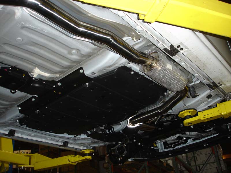 Megan Racing Mid Pipe for Honda Fit 2006-2008 T-304 Stainless Steel 2.35" Piping MIDPIPE-HF07