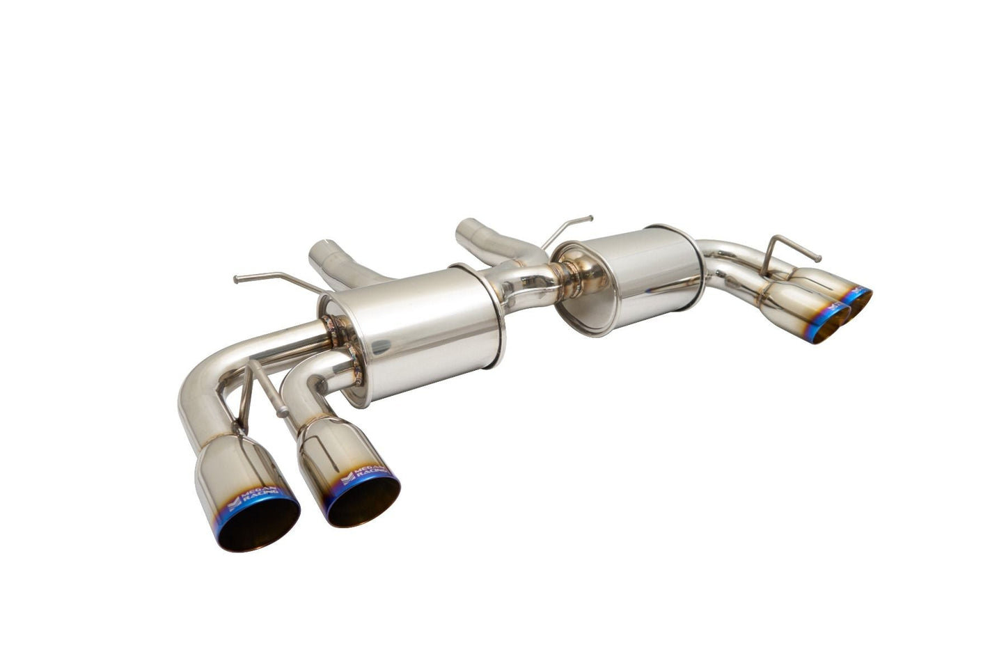 Megan Racing CatBack Exhaust System OE-RS for 2016-2018 Chevrolet Camaro SS Stainless Quad Tip MR-ABE-CCA16-V2