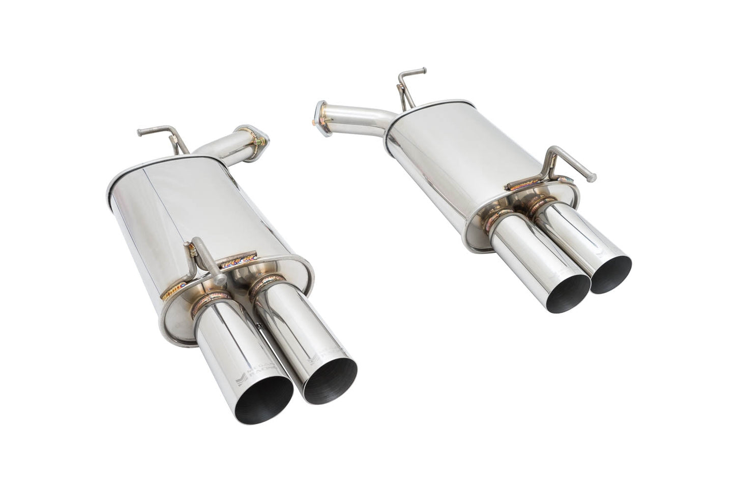 Megan Racing Axle-Back Exhaust for 2006-2010 Infiniti M35/M45 Dual 2.5" Tips Stainless Steel MR-ABE-IM05