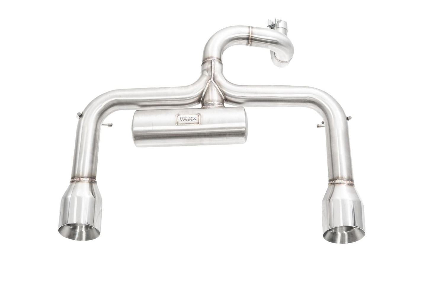 Megan Racing Axle-Back Exhaust System for Jeep Wrangler Unlimited JL 2018+ T-304 Stainless Steel - MR-ABE-JJLU18