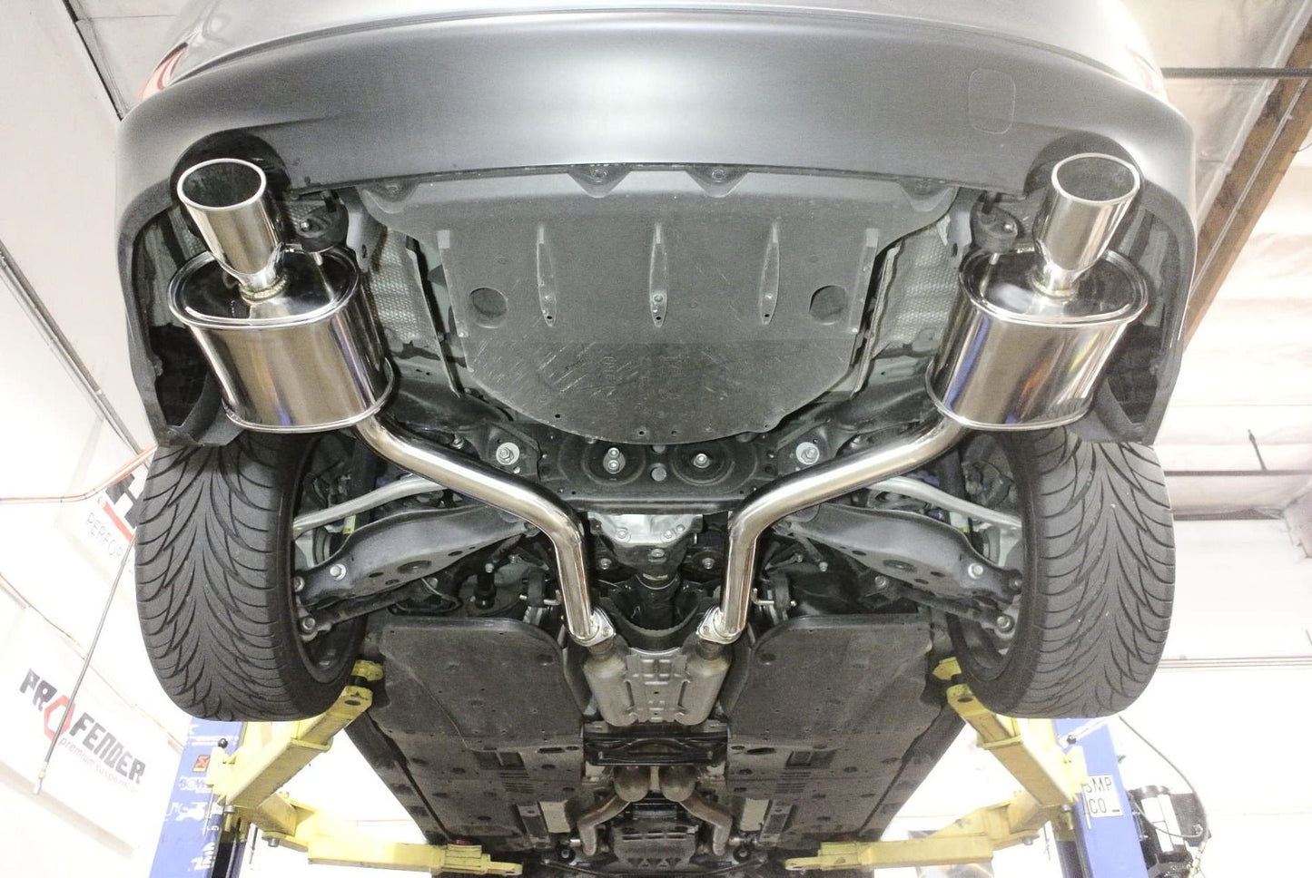 Megan Racing Exhaust System Axle Back for 2014+ Lexus IS250 (2.6 V6) Stainless Tip - MR-ABE-LI14