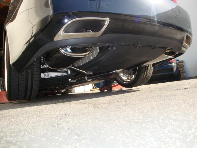 Megan Racing Axle Back Exhaust for Lexus LS460 2007-2012 - 2.5" OD Tubing, 1-Year Warranty MR-ABE-LL06-OE