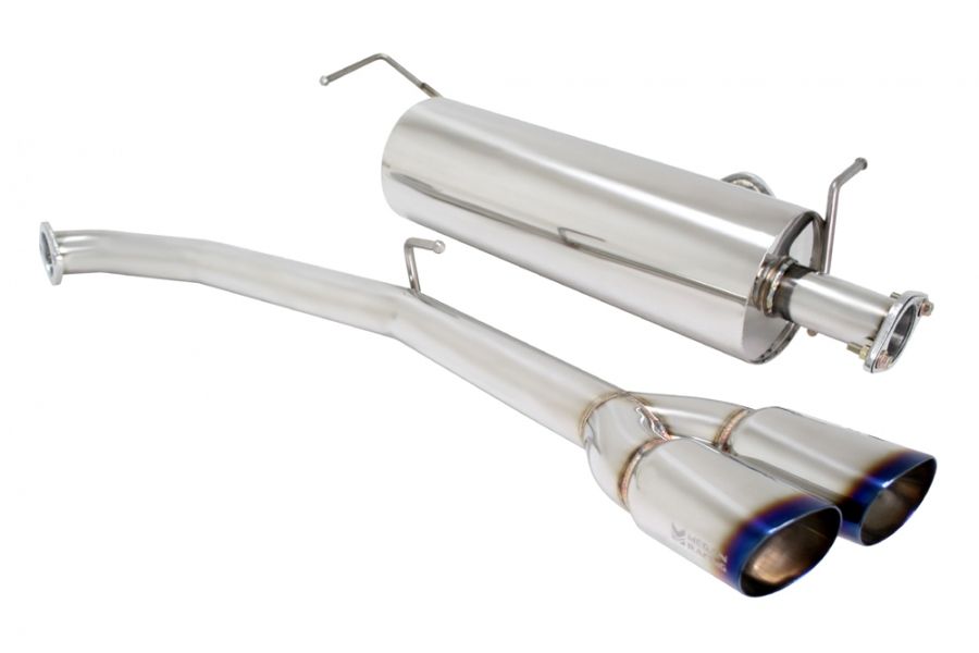 Megan Racing Axle Back Exhaust for 2011-2020 Toyota Sienna SE - Stainless Rolled Tip