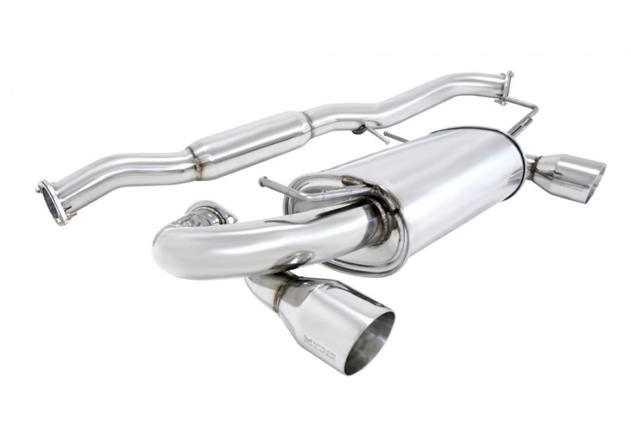 Megan Racing Cat-Back Exhaust System for 2003-2009 Nissan 350Z Dual 4.5" Blue Titanium Tips MR-CBS-350Z-BT