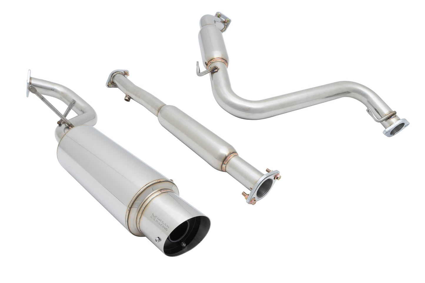 Megan Racing Cat-Back Exhaust System for 1995-1999 Mitsubishi Eclipse GS/RS 2.5" Pipe NA Type MR-CBS-ME95NT