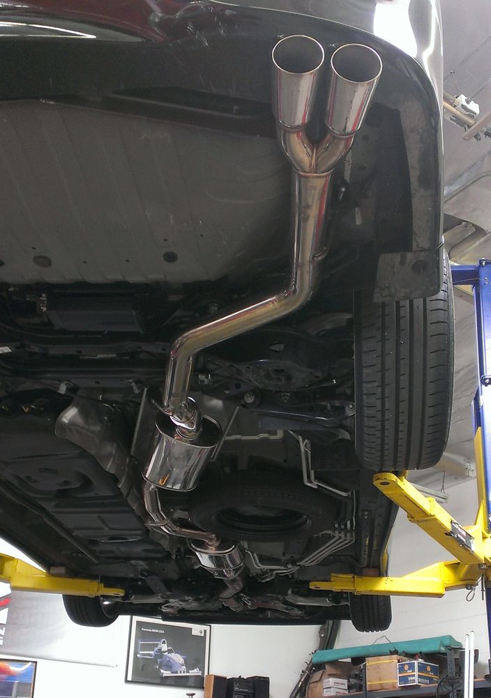 Megan Racing Cat-Back Exhaust System for Nissan Quest 11+ Type2 - SUS-304 Stainless, 12-Month Warranty