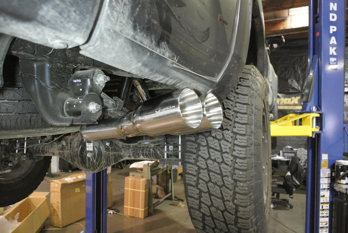 Megan Racing Cat-Back Exhaust System for Toyota Tacoma 2016+ Drop Down Style