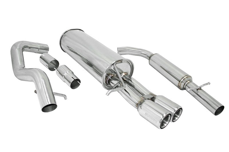 Megan Racing Cat Back Exhaust System for VW Golf GTI 2003-2005 Dual 2.5" Tip 100% Stainless - MR-CBS-VWG03