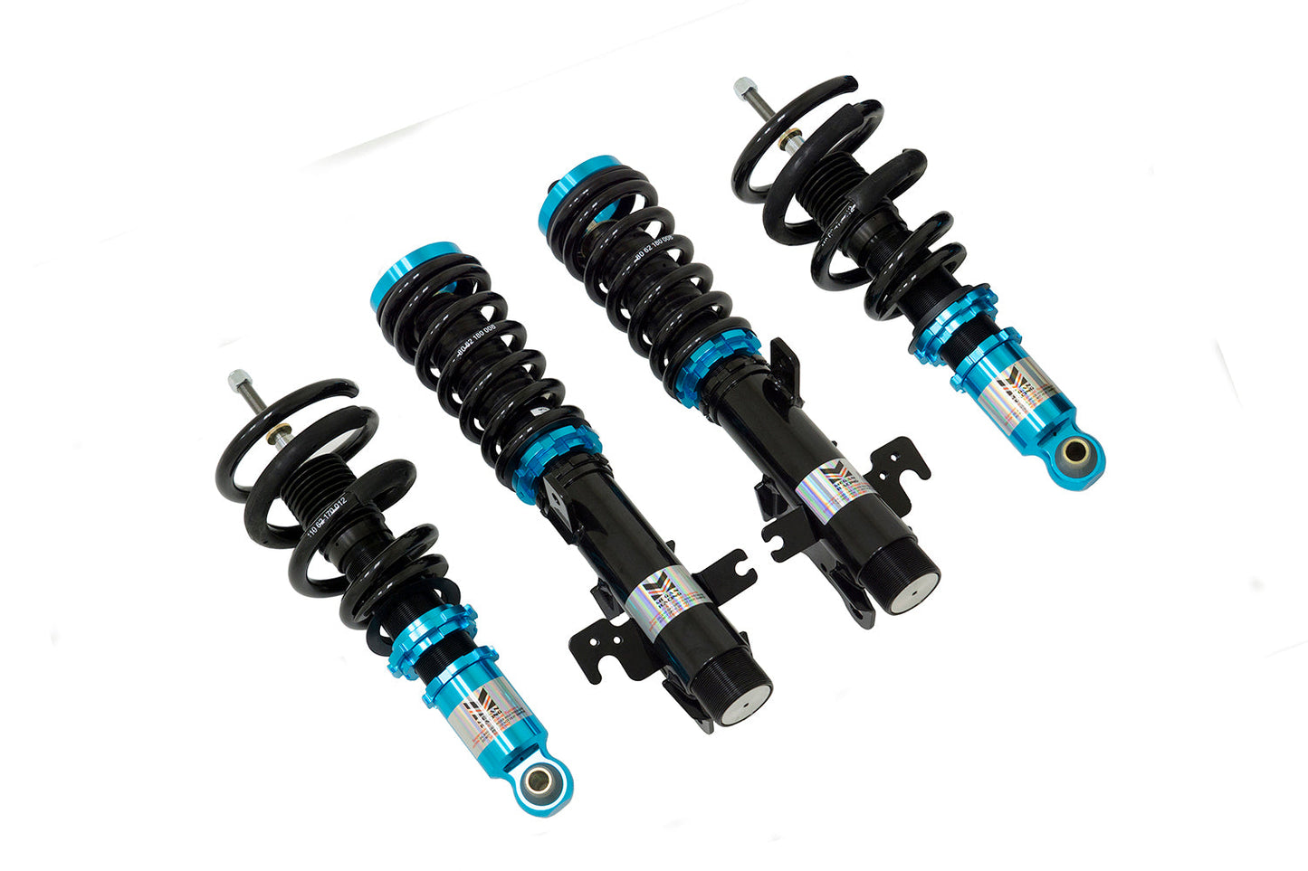 Megan Racing Coilover Damper Kit for Chevrolet Camaro 2010-2013 LS LT SS ZL1 - Spring Rates F8kg/mm R12kg/mm