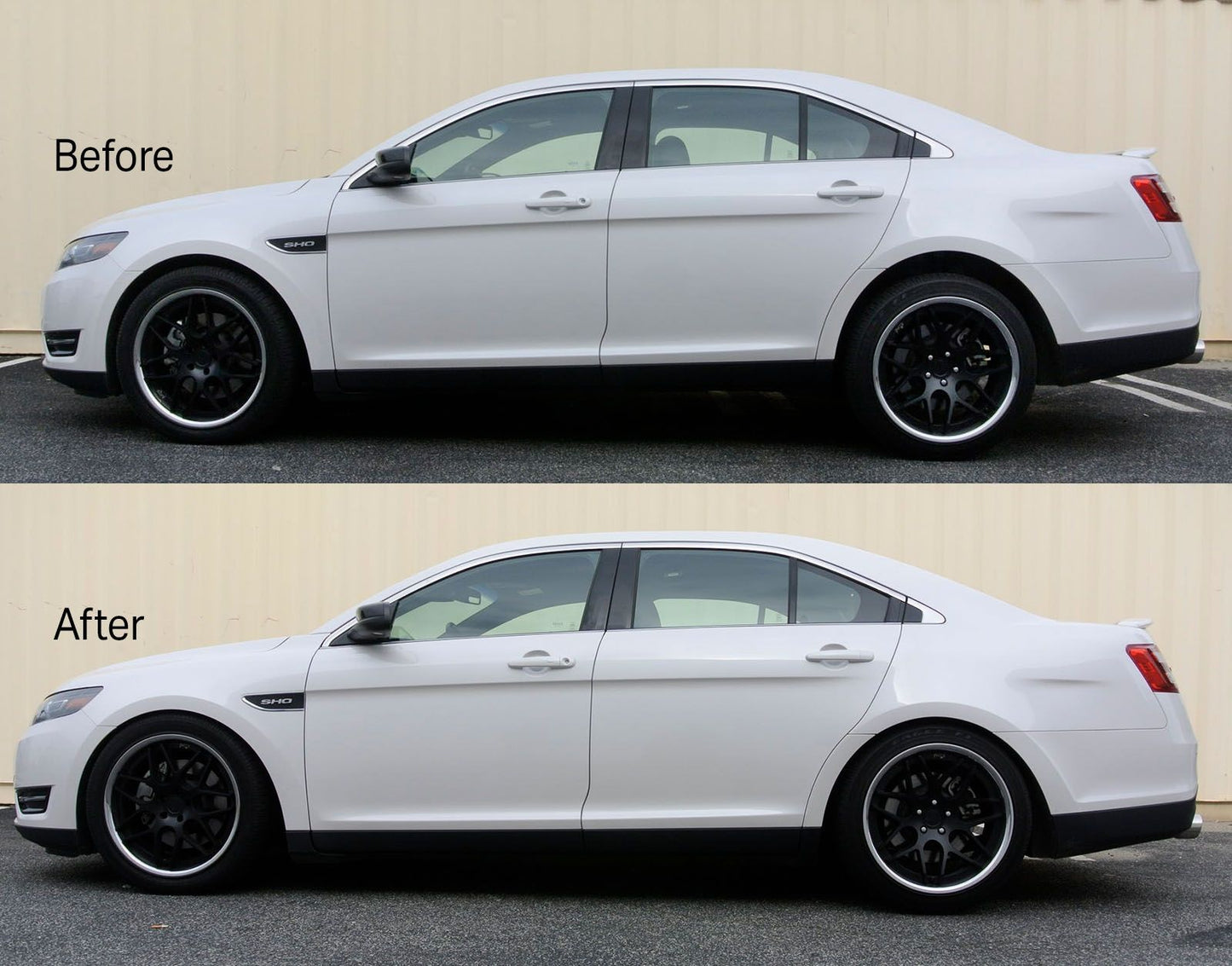Megan Racing Coilover Damper Kit for Ford Taurus SHO 2013-2015 Spring Rates 6kg/mm F, 8kg/mm R MR-CDK-FT10-EZII