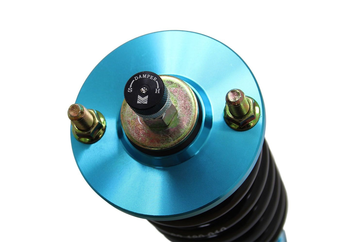 Megan Racing Coilover Damper Kit for Honda Civic 1992-2000, Acura Integra 1994-2001 - 15 Way Adjustable, Rubber Mounts, 10kg Front 5kg Rear MR-CDK-HC92-EZII