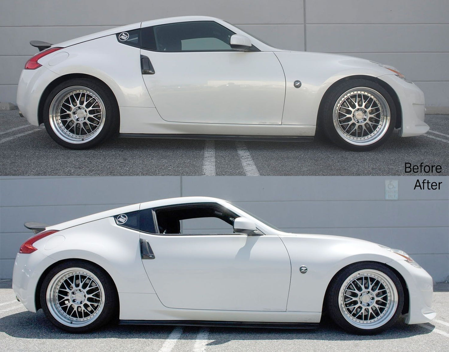 Megan Racing Coilover Damper Kit EZ II Series for 2009-2016 Nissan 370Z Spring Rates F:10kg/mm R:8kg/mm