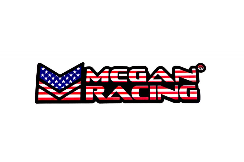 Megan Racing USA Decal Sticker - MR-CL-STKR-V2