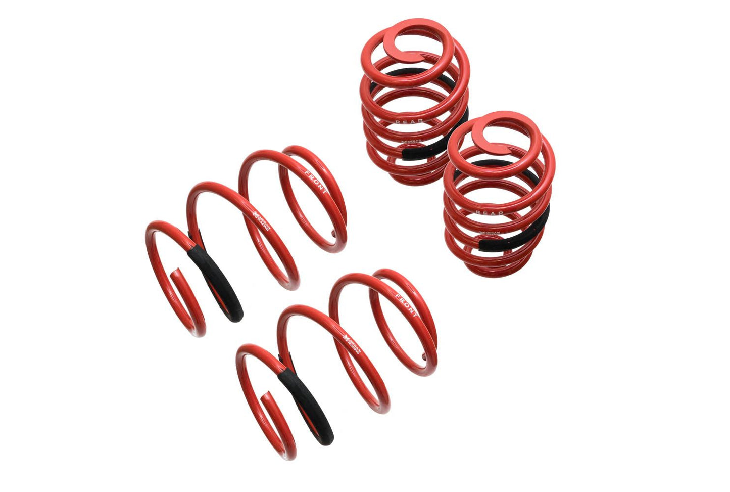 Megan Racing Lowering Springs for BMW E46 1999-2005 - 38.1mm Drop SAE 9254 Cold Wound Steel MR-LS-BE46