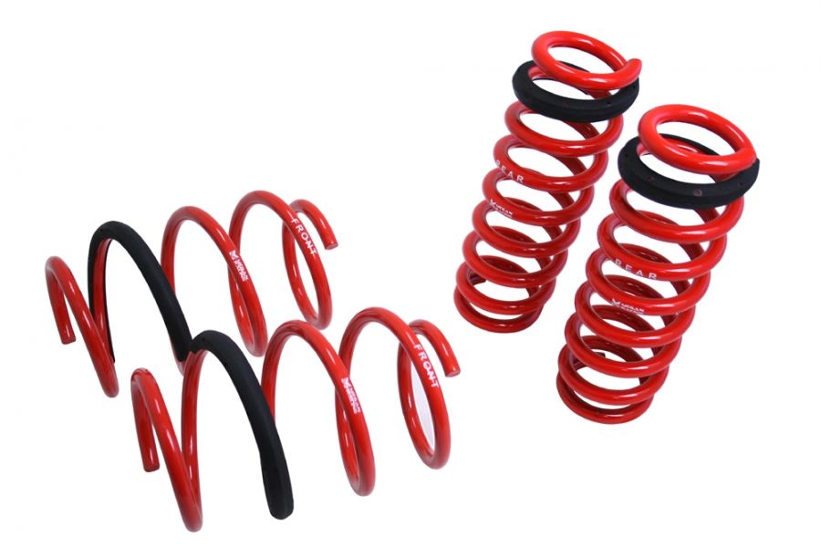 Megan Racing Lowering Springs for BMW F30 3 Series 328i 335i 2012-2018 - SAE 9254 Cold Wound Steel, Front Drop 33mm Rear Drop 29mm MR-LS-BF30