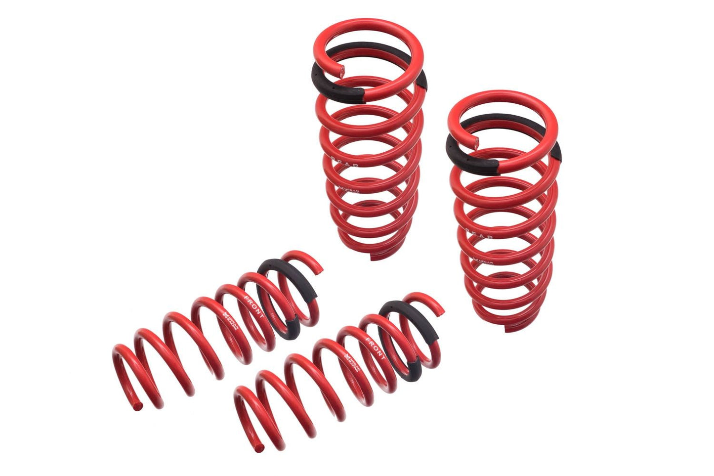 Megan Racing Lowering Springs for BMW 530i/540i G30 (2017+) SAE 9254 Cold Wound Steel 30mm Front Drop 22mm Rear Drop MR-LS-BG30
