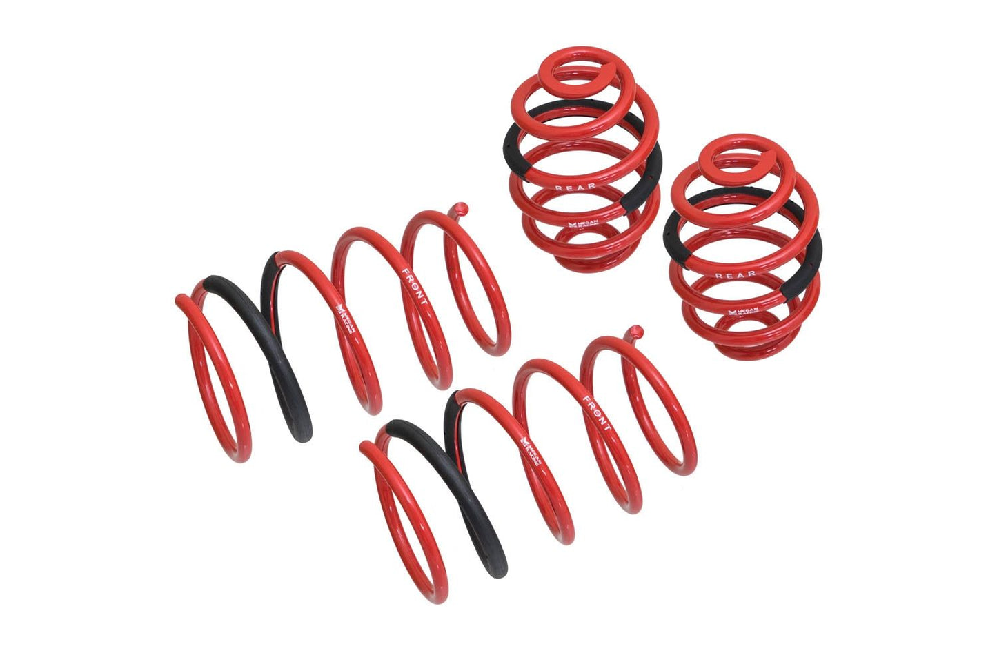Megan Racing Lowering Springs Front & Rear for BMW Z3 1996-2001 - SAE 9254 Cold Wound Steel Powder-Coated 35mm Front 25mm Rear MR-LS-BZ3