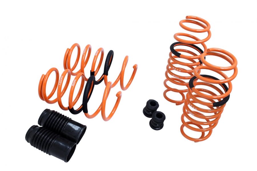 Megan Racing Lowering Springs for Dodge Dart 2013+ SAE 9254 Cold Wound Steel 28.7mm Drop Powder-coated Finish 1-Year Warranty - MR-LS-DD13