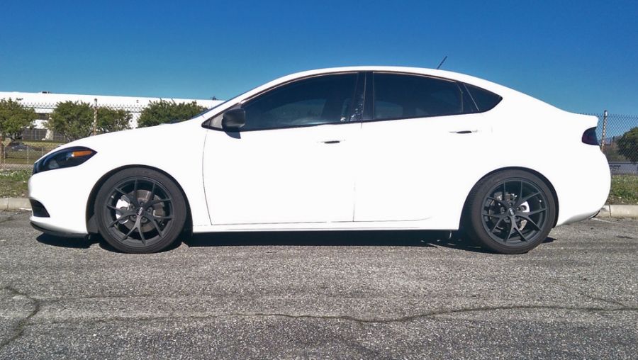 Megan Racing Lowering Springs for Dodge Dart 2013+ SAE 9254 Cold Wound Steel 28.7mm Drop Powder-coated Finish 1-Year Warranty - MR-LS-DD13