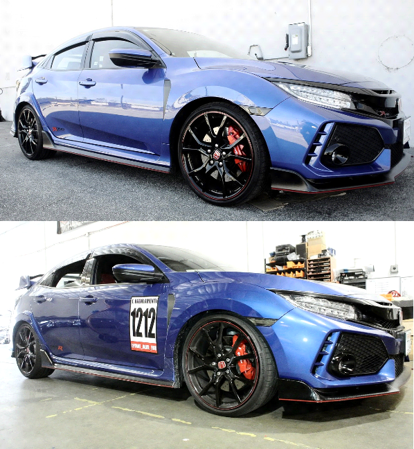Megan Racing Lowering Springs for Honda Civic Type R 2017-2021 (20mm Front, 19mm Rear) - MR-LS-HC17R