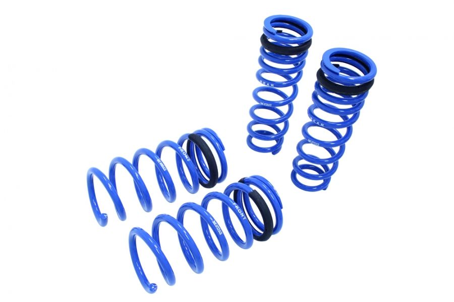 Megan Racing Lowering Springs for Lexus IS250/IS350 RWD 2014-2016 SAE 9254 Wound 38.1mm Front Drop 50.8mm Rear Drop Powder Coated Finish MR-LS-LI14