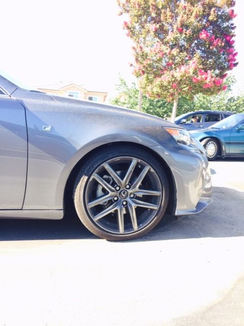 Megan Racing Lowering Springs for Lexus IS250/IS350 RWD 2014-2016 SAE 9254 Wound 38.1mm Front Drop 50.8mm Rear Drop Powder Coated Finish MR-LS-LI14