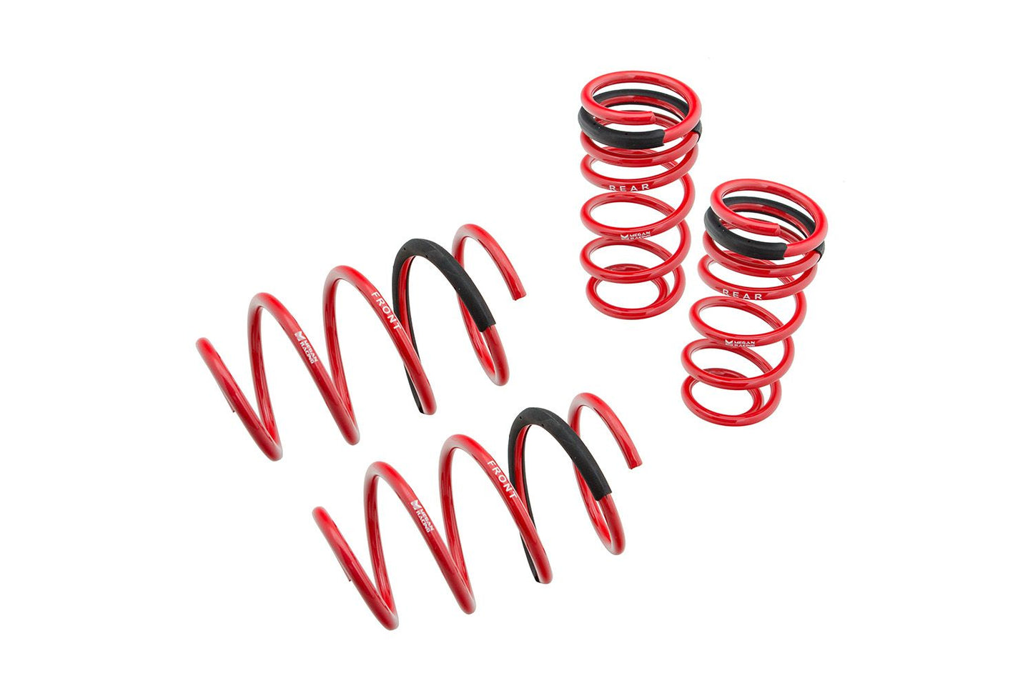 Megan Racing Lowering Springs for Mini Cooper R56 Hatchback 2008-2013 Convertible 2008-2014 SAE 9254 Cold Wound Steel MR-LS-MC08