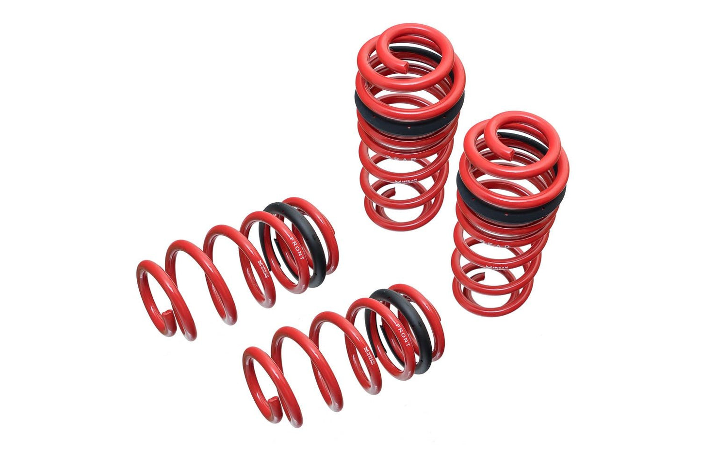 Megan Racing Lowering Springs Front & Rear for Porsche Macan 2015-2024 SAE 9254 Cold Wounded Steel - MR-LS-PMA14