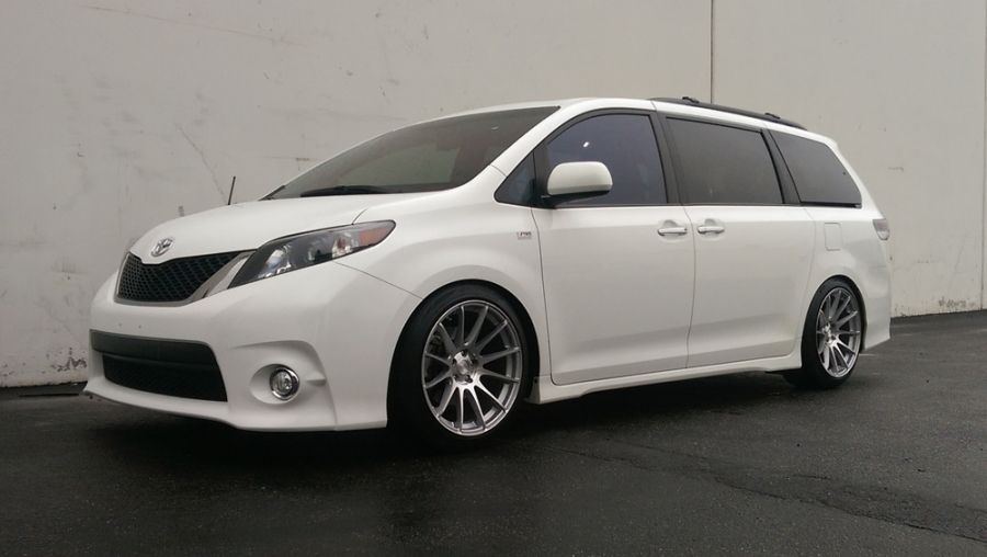 Megan Racing Lowering Springs Extreme Low Drop for 2011-2020 Toyota Sienna FWD - Front 76.6mm Rear 57.2mm MR-LS-TSE11FW