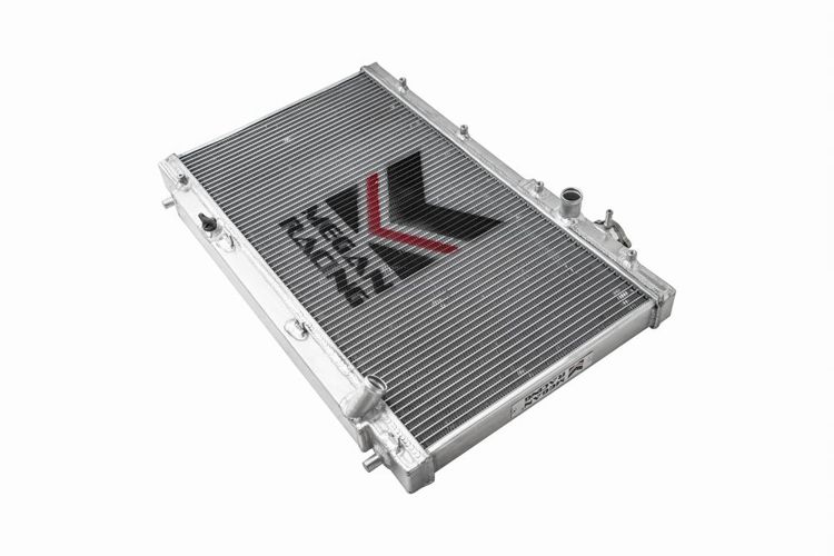 Megan Racing - Radiator 2 Row for 2001-2005 Honda Civic MT 4-Door Aluminum, 1.1 BAR Cap MR-RT-HC01