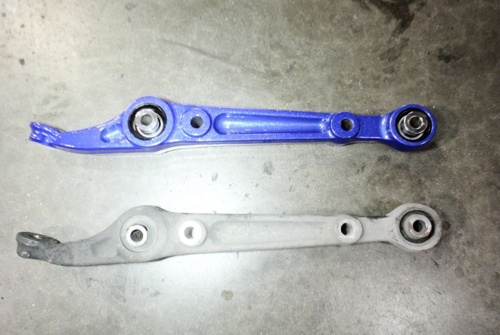 Megan Racing Front Lower Control Arm for 1992-1995 Honda Civic Spherical Bushings Direct Bolt On MRS-HA-0524-I