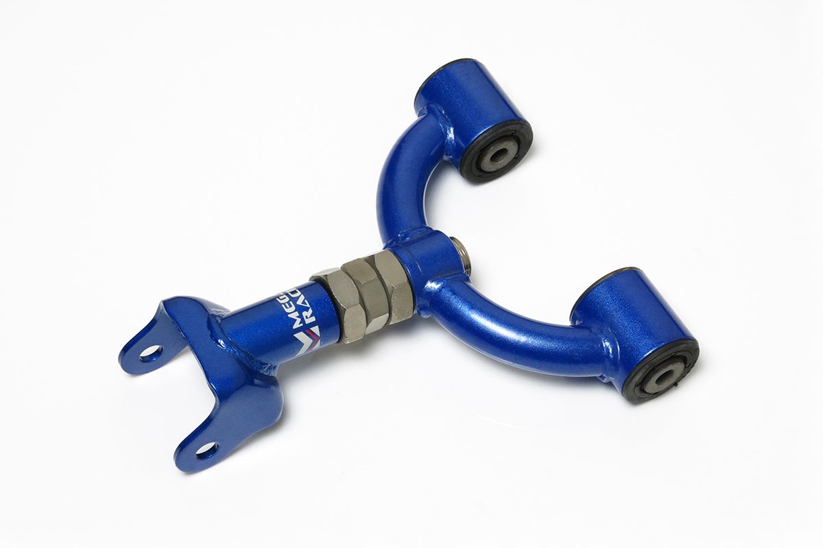 Megan Racing Adjustable Rear Upper Control Arms for Miata 1990-2005 Steel Alloy Hard Rubber Bushings MRS-MZ-0722