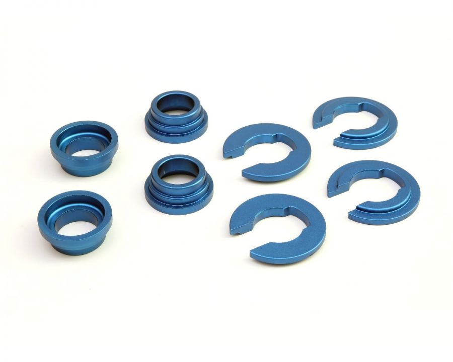 Megan Racing Subframe Bushing Collars for 1990-1996 Nissan 300ZX (Z32) - Solid Aluminum MRS-NS-1794-II