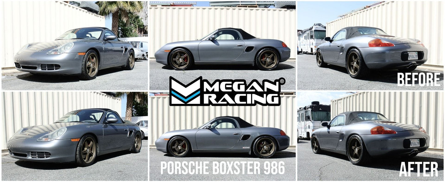 Megan Racing Lowering Springs Front/Rear for Porsche Boxster 986 1997-2004 24mm/31mm - MR-LS-P986