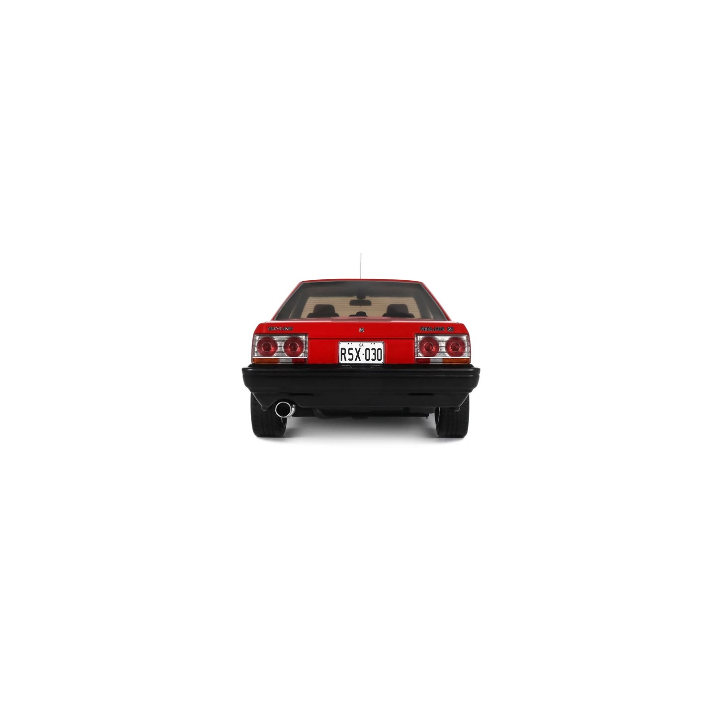 Otto 1984 Nissan Skyline 2000 GT-R R30 RS-X Turbo (DR30 Turbo C) Tuning Red 059 1:18