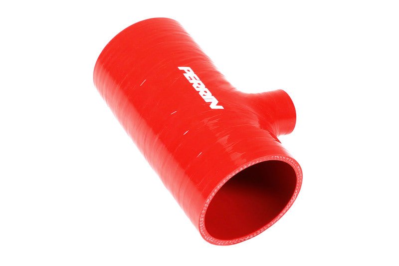 Perrin [22-26 WRX] Red 3in Turbo Inlet Hose w/ Nozzle - Short