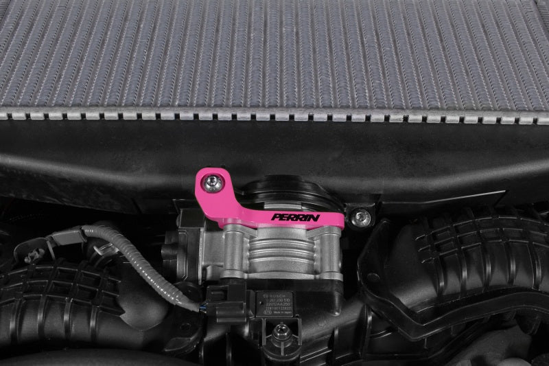 Perrin [22-26 WRX] Top Mount Intercooler Bracket - Hyper Pink | PSP-ITR-331HP