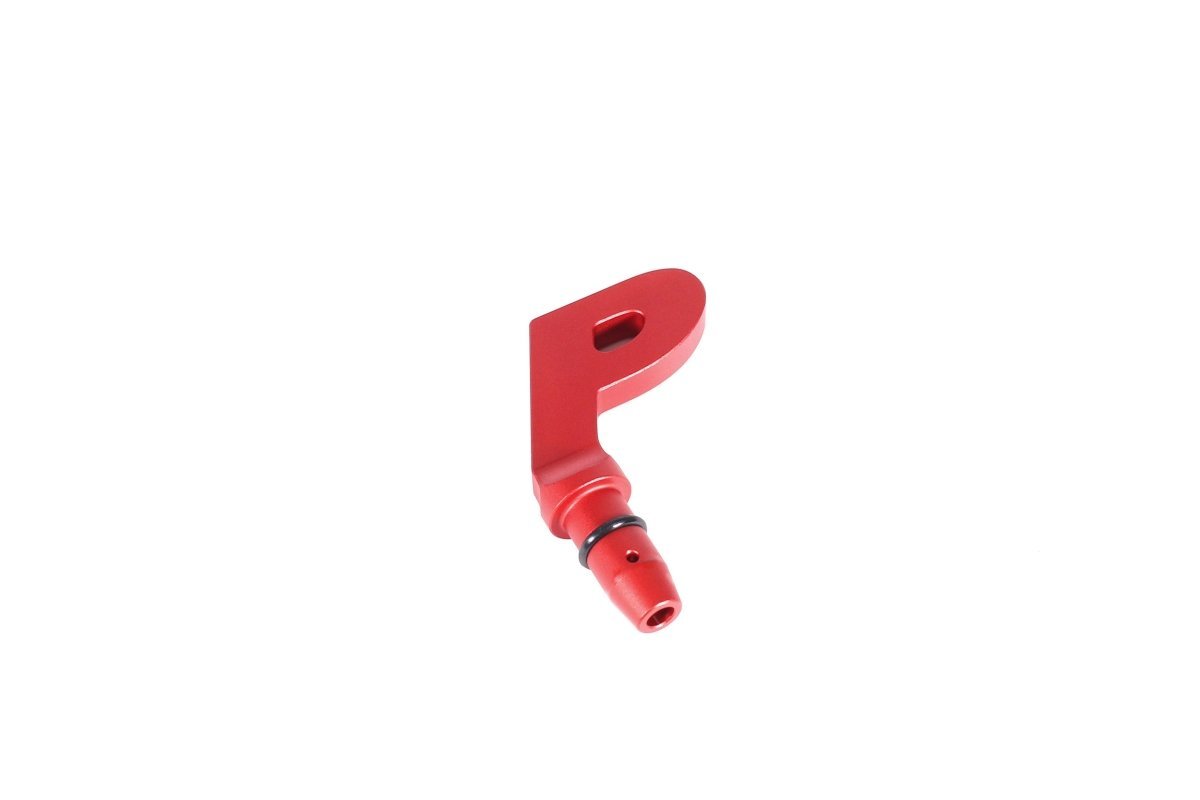 Perrin Aluminum [15-26 WRX] "P" Style Dip Stick Handle Red Finish FA20 / FA24