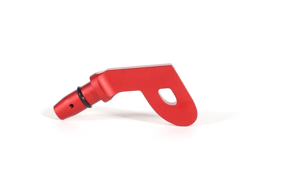 Perrin Aluminum [15-26 WRX] "P" Style Dip Stick Handle Red Finish FA20 / FA24